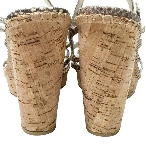 Stuart Weitzman Acrobat Roccia Serpent Wedge 8.5 - Picture 6 of 16